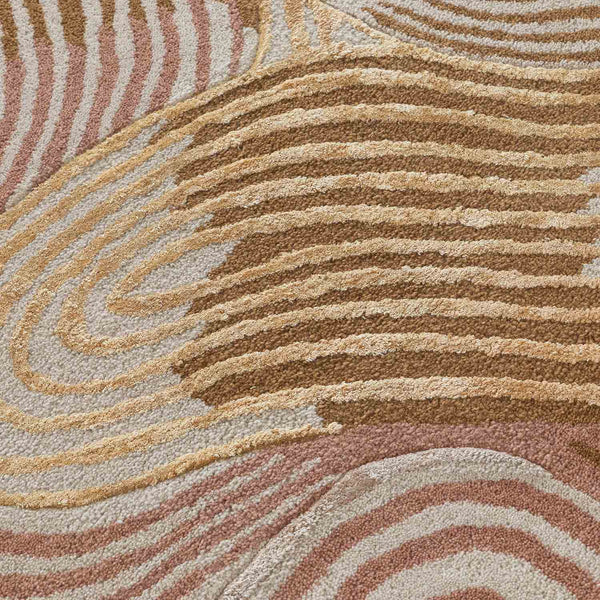 Vesso Hand Tufted Woollen And Viscose Rug