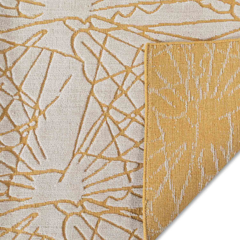 Papari Double Back Handloom Woollen And Viscose Rug By Mariella Ienna