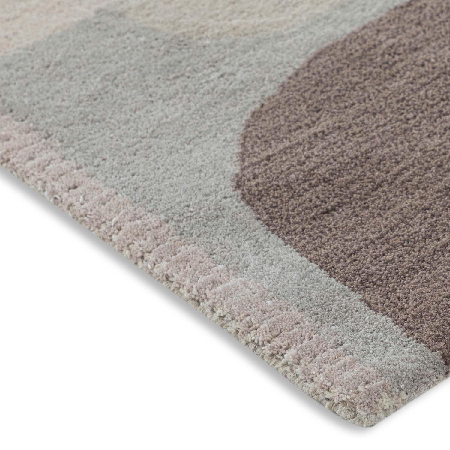 Mostafa Hand Tufted Woollen And Viscose Rug