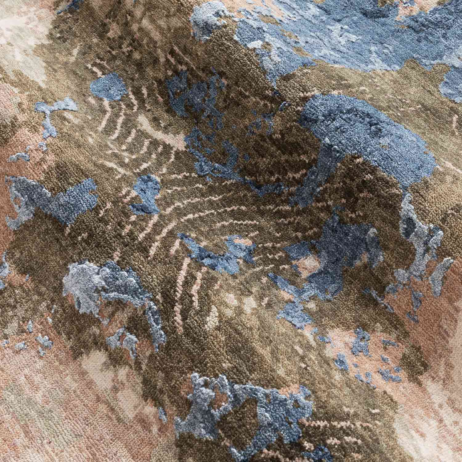 Nilvanya Hand Knotted Woollen And Silk Rug