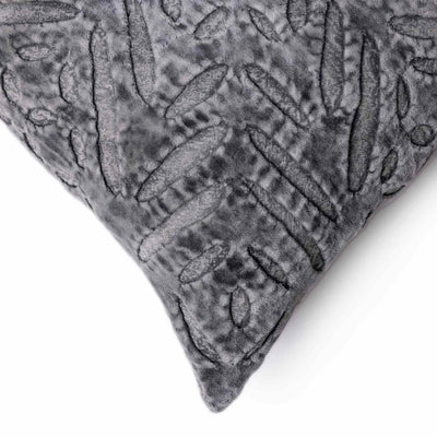 Nessie Cutwork Velvet Lumbar Cushion Cover