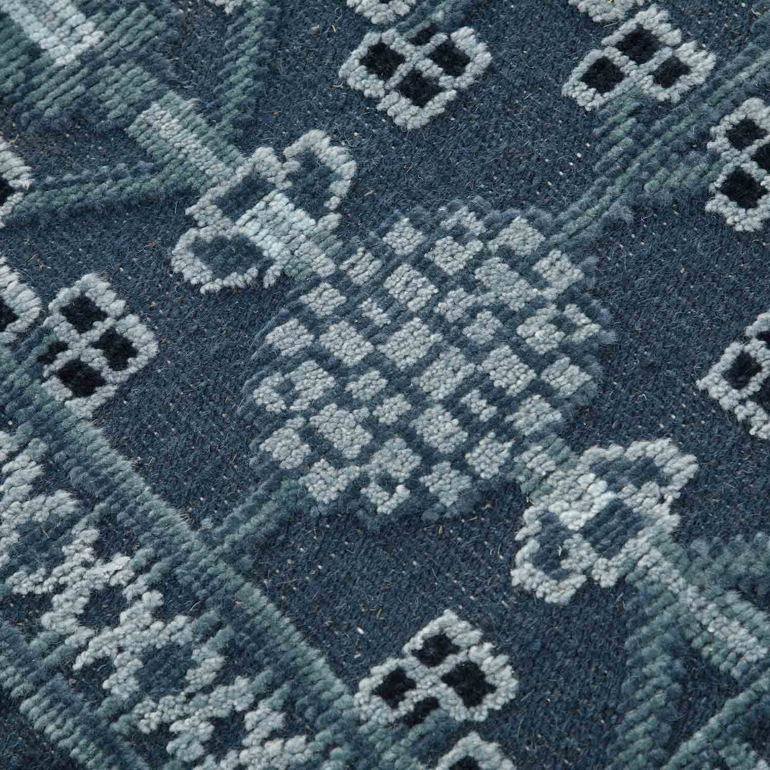 Skyfall Hand Knotted Woollen Rug
