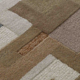 Heqet Hand Tufted Woollen And Viscose Rug