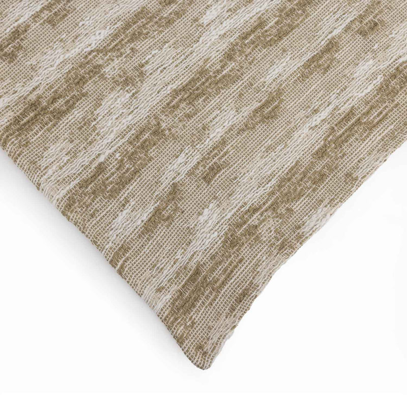 Cotton Jacquard Tawn Throw