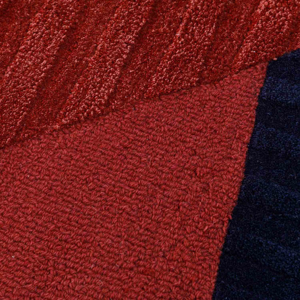 Mario Hand Tufted Woollen And Viscose Rug