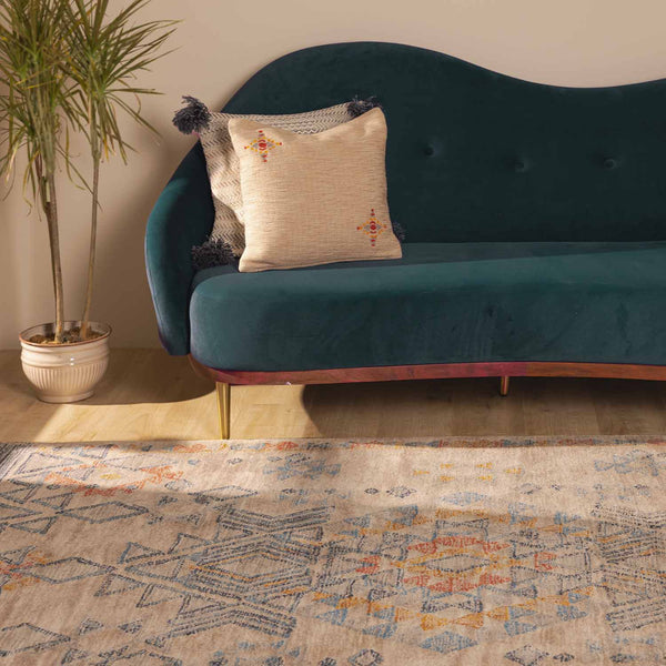 Cinda Hand Tufted Woollen And Cotton Rug