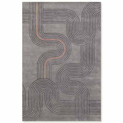 Hafsah Hand Tufted Woollen And Viscose Rug
