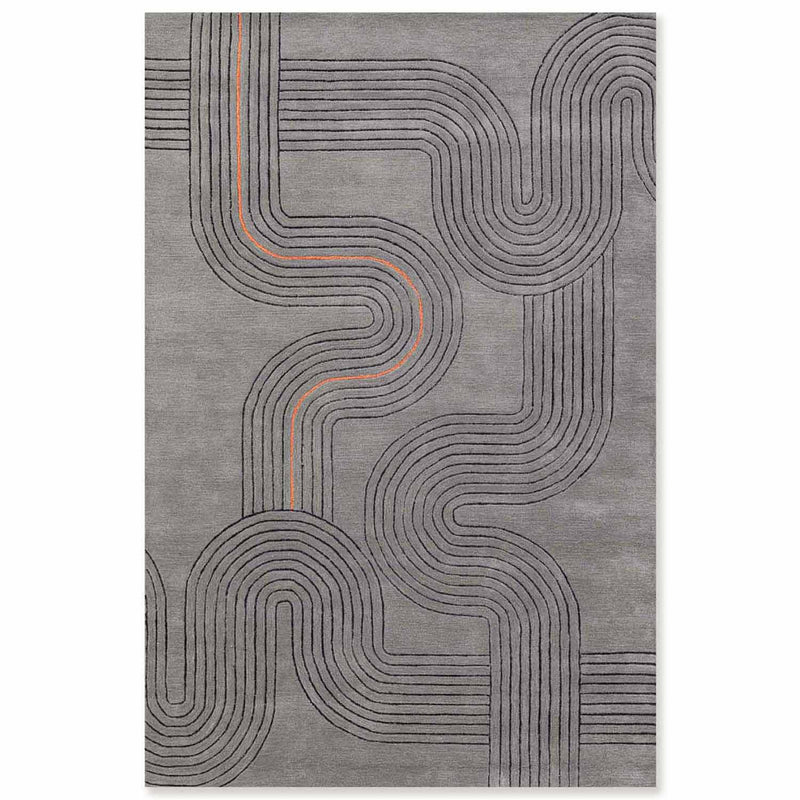 Hafsah Hand Tufted Woollen And Viscose Rug