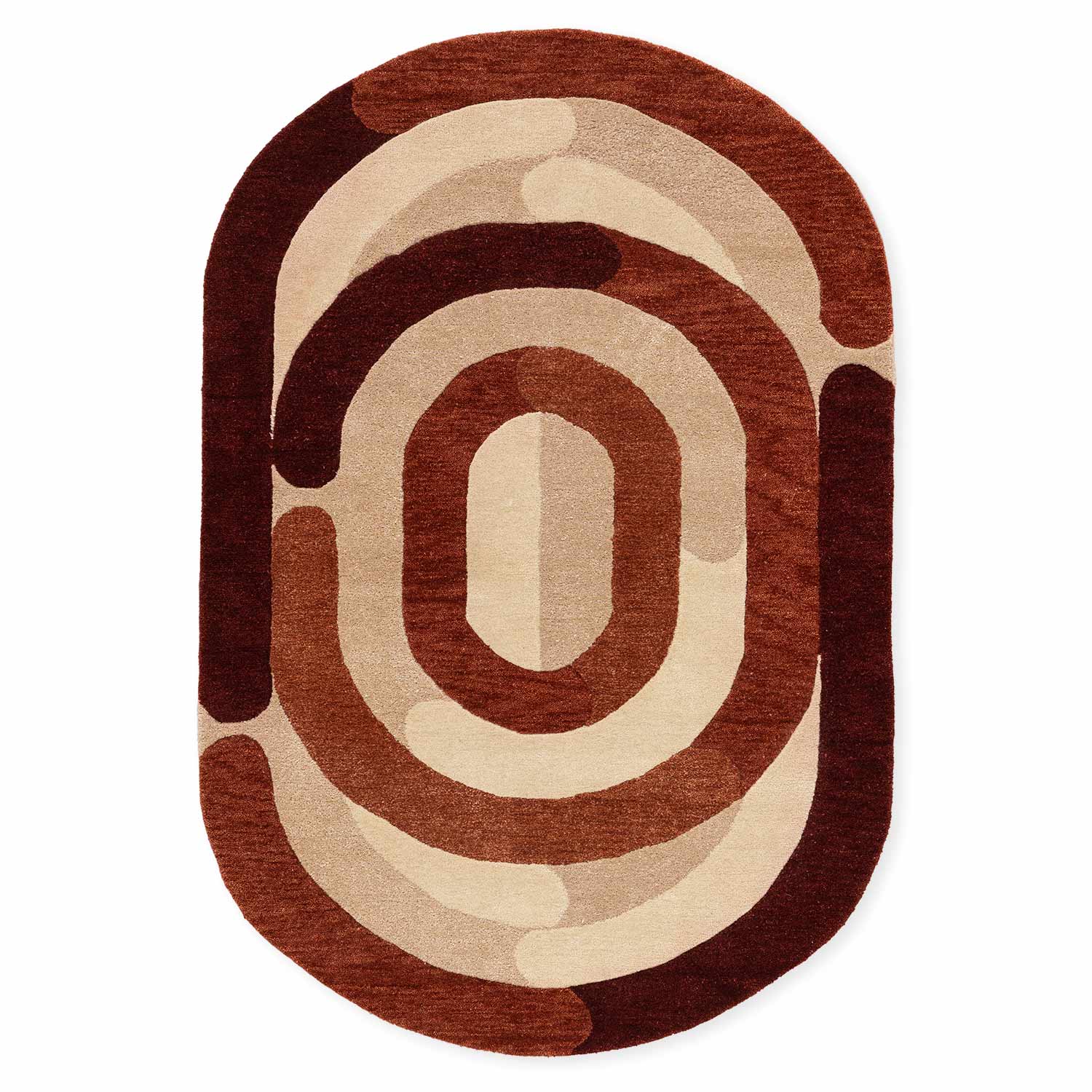 Gola Hand Tufted Woollen And Viscose Rug