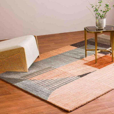 Tessel Hand Tufted Woollen And Viscose Rug