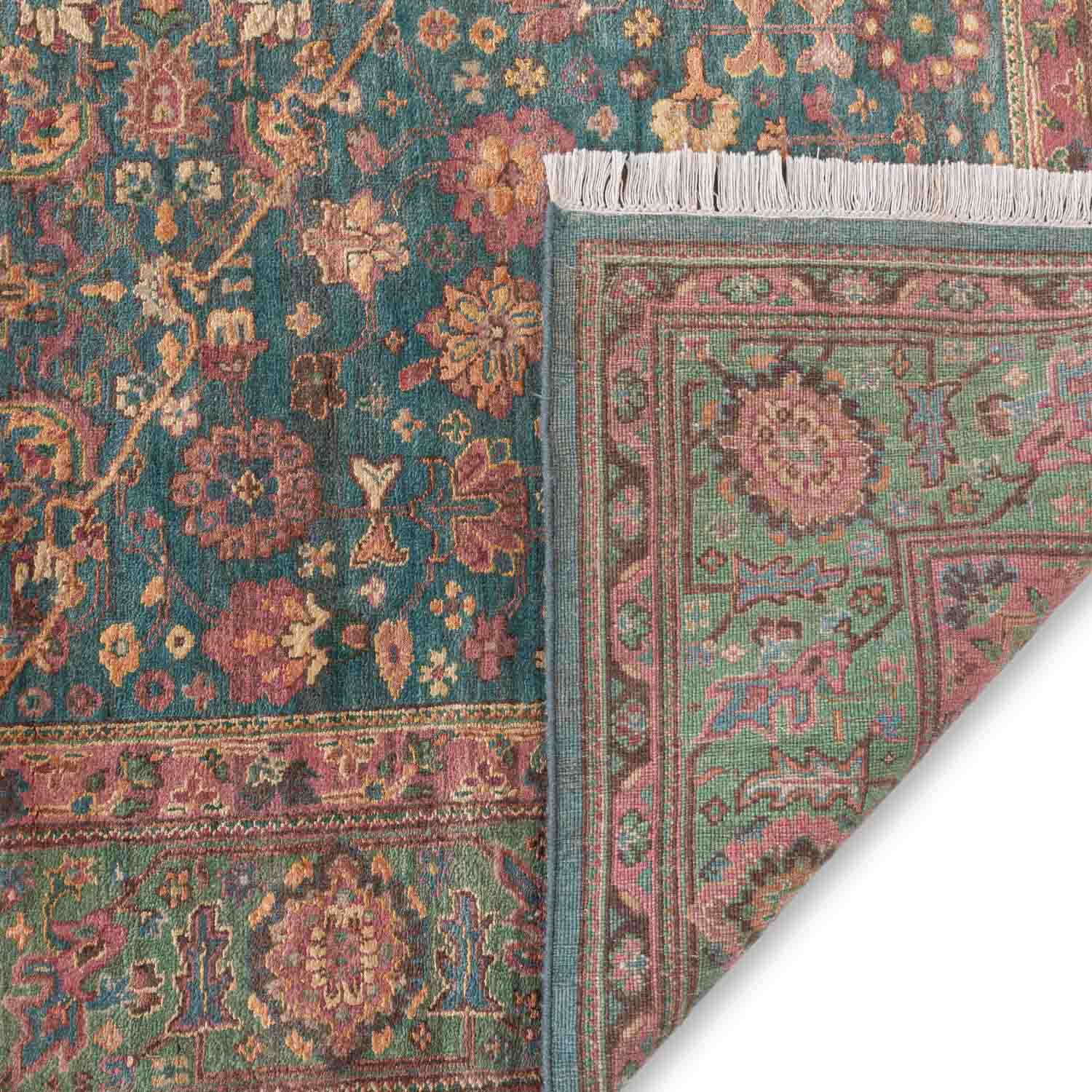 Behag Hand Knotted Woollen And Silk Rug