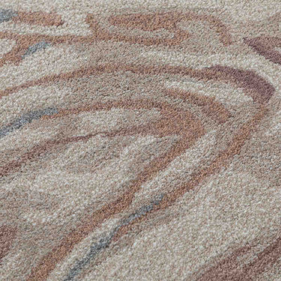 Waaiz Hand Tufted Woollen And Viscose Rug