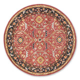 Herat-V Hand Tufted Woollen Round Rug