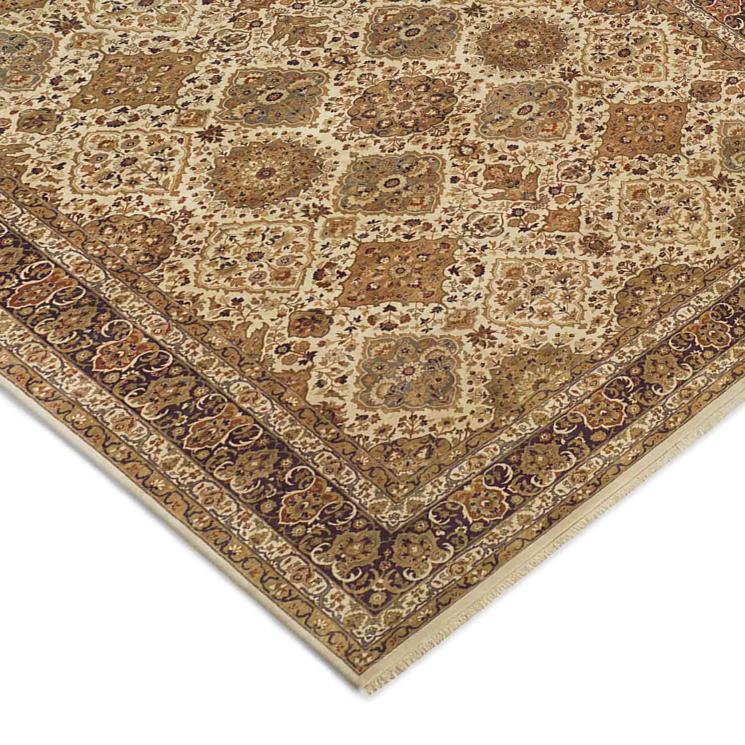 Tabrizz 1 Hand Knotted Woollen Rug