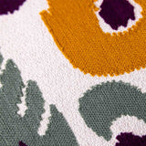 Sunflower Embroidered Lumbar Cushion Cover