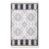 Infinity Recycled Cotton Printed Reversible Kilim