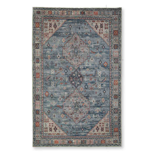 Shiraz Hand Knotted Woollen And Cotton Rug