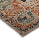 Fleurine Hand Knotted Woollen And Silk Rug