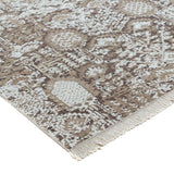 Selcan Hand Knotted Woollen And Viscose Rug
