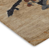 Solis Hand Knotted Woollen And Silk Rug
