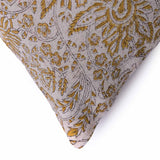 Maya Linen Digital Printed Lumbar Cushion Cover