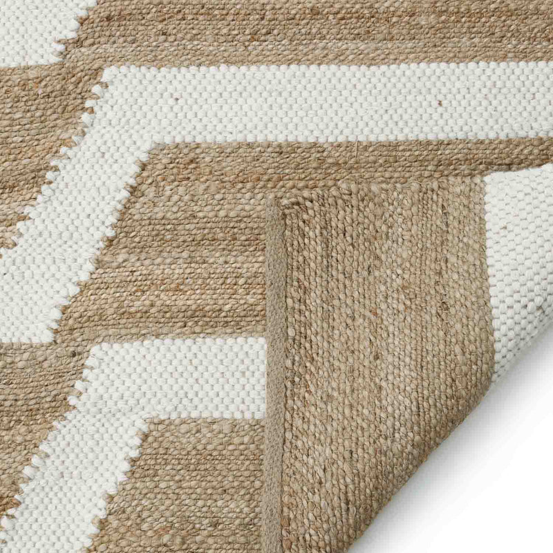 Staircase Hand Woven Jute Dhurrie