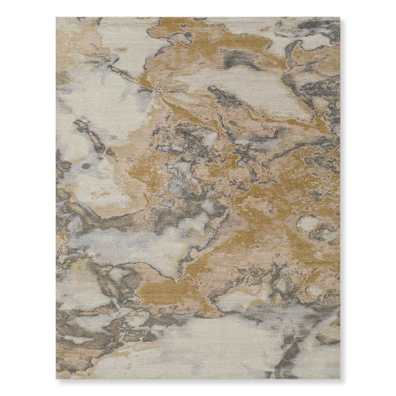 Marble Hand knotted Woollen Rug