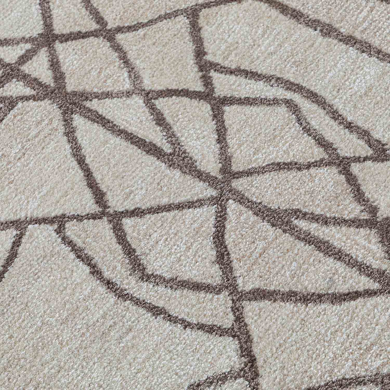 Vicoli Handtufted Woollen And Viscose Rug By Mariella Ienna