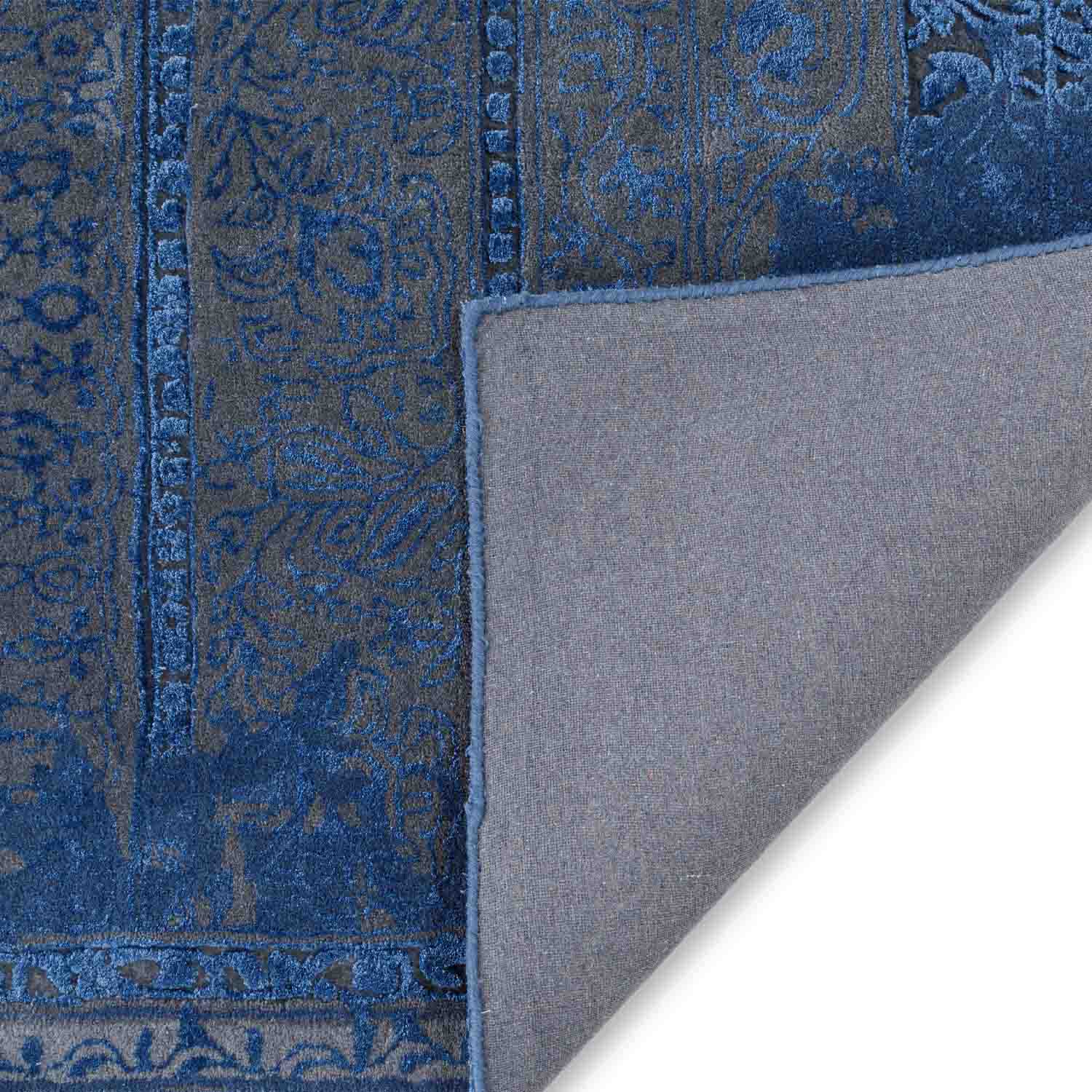 Syahi Hand Tufted Woollen And Viscose Rug By Tarun Tahiliani