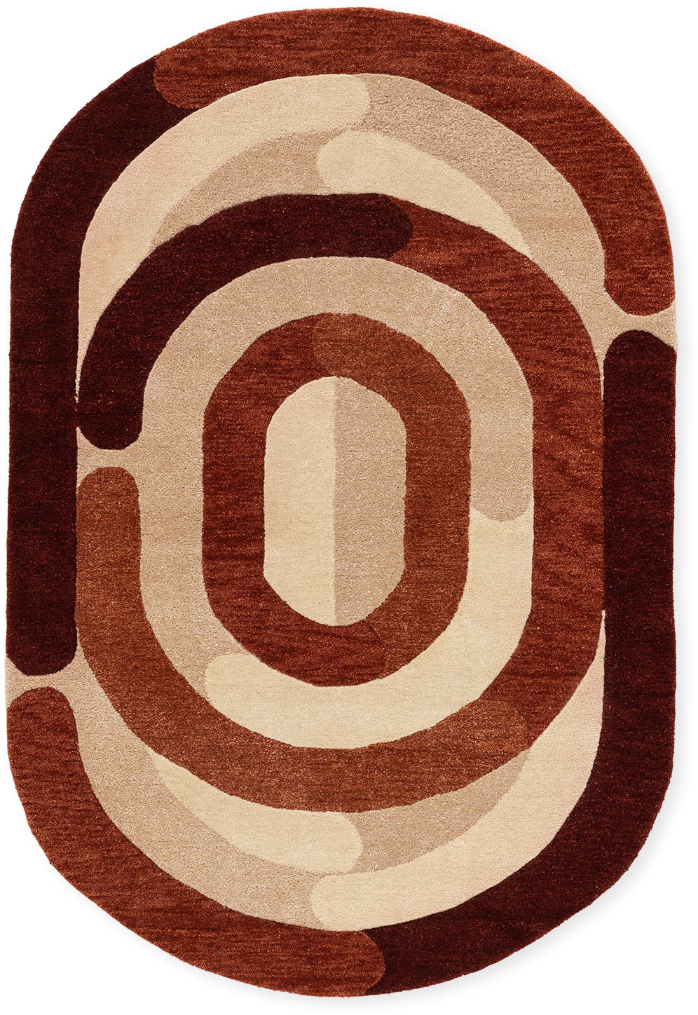 Gola Hand Tufted Woollen And Viscose Rug