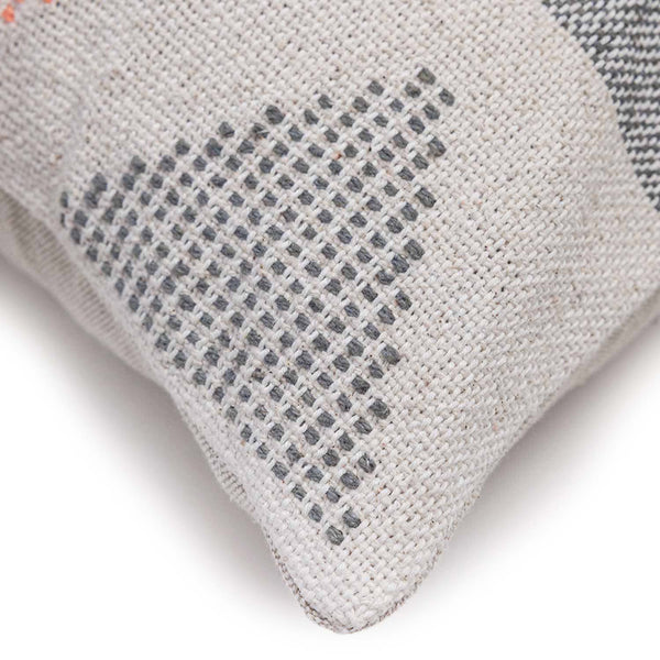 Nomadica Woven Stripes Cotton Chambray Cushion Cover