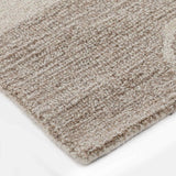 Wood Block Hand Tufted Woollen And Cotton Rug