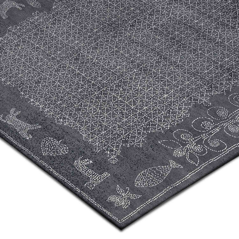 Sankhalata Hand Knotted Woollen Rug by Abraham & Thakore