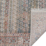 Vrinda Hand Knotted Woollen And Silk Rug by JJ Valaya