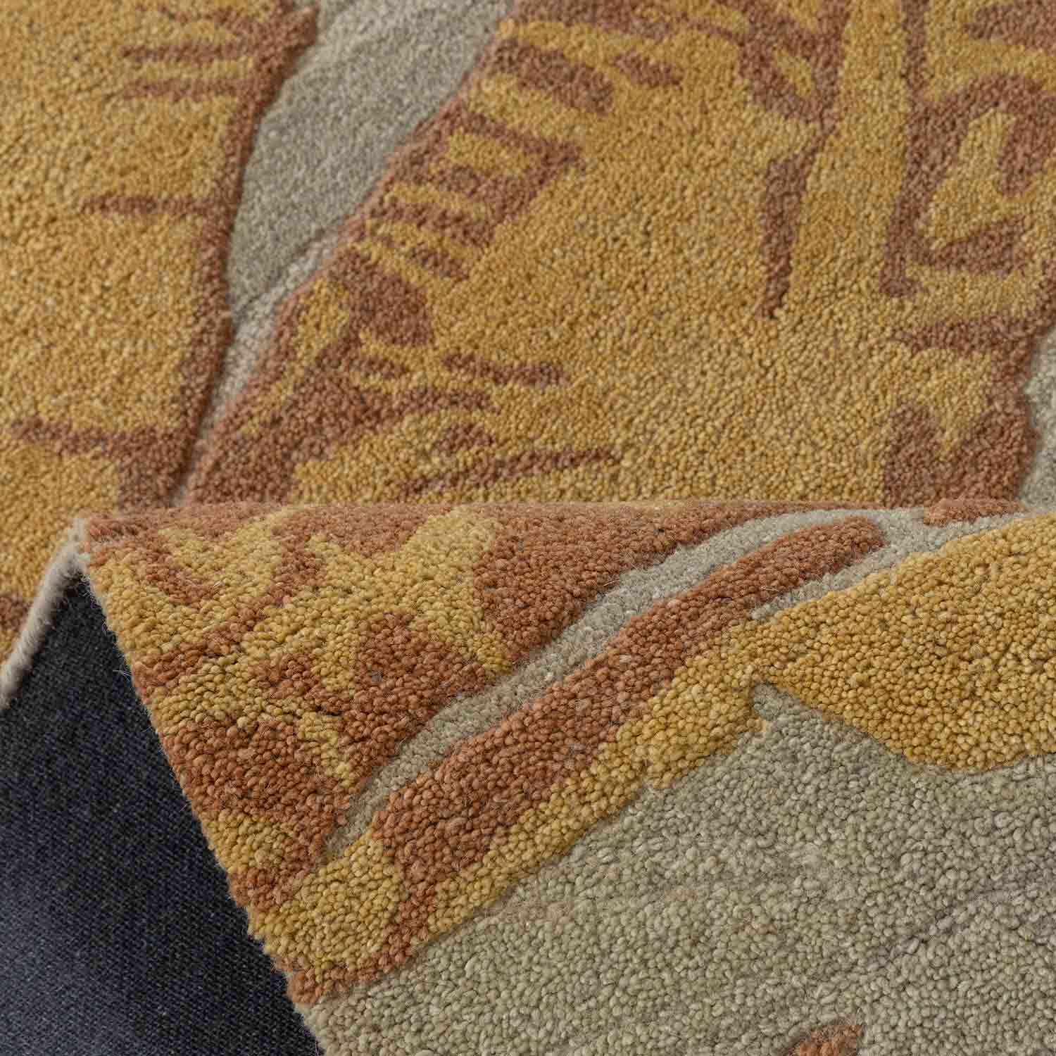 Harvest Hand Tufted Woollen And Viscose Rug