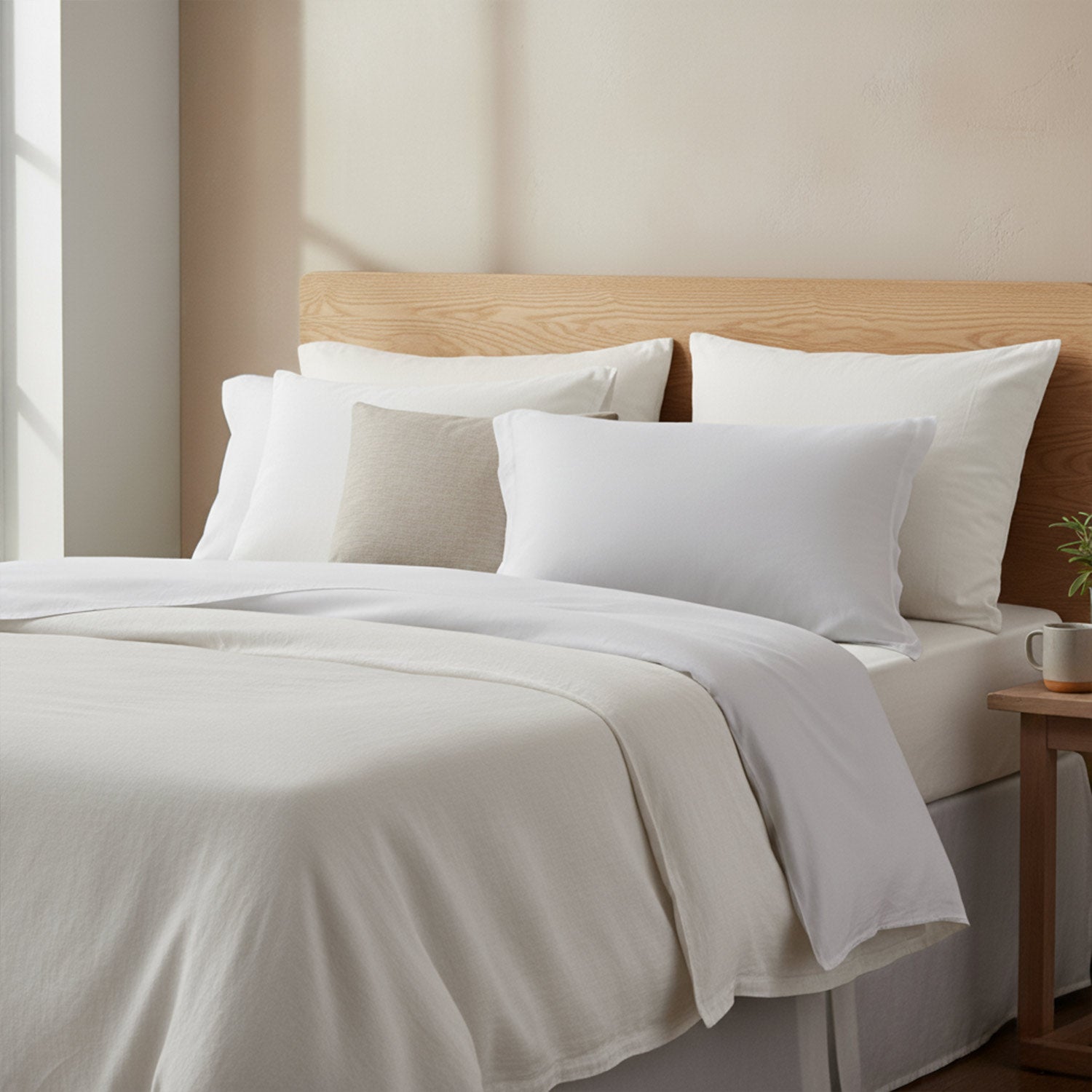 Pearl Linen Duvet Coverset