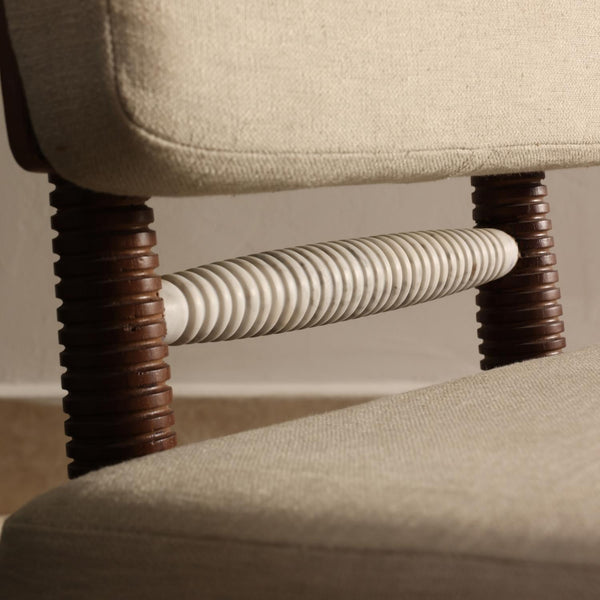 Retro Teak Accent Chair