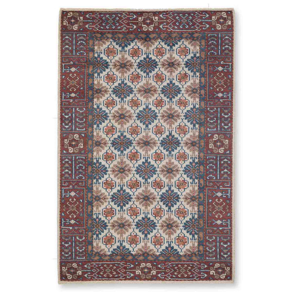 Antolia Hand Knotted Woollen And Cotton Rug