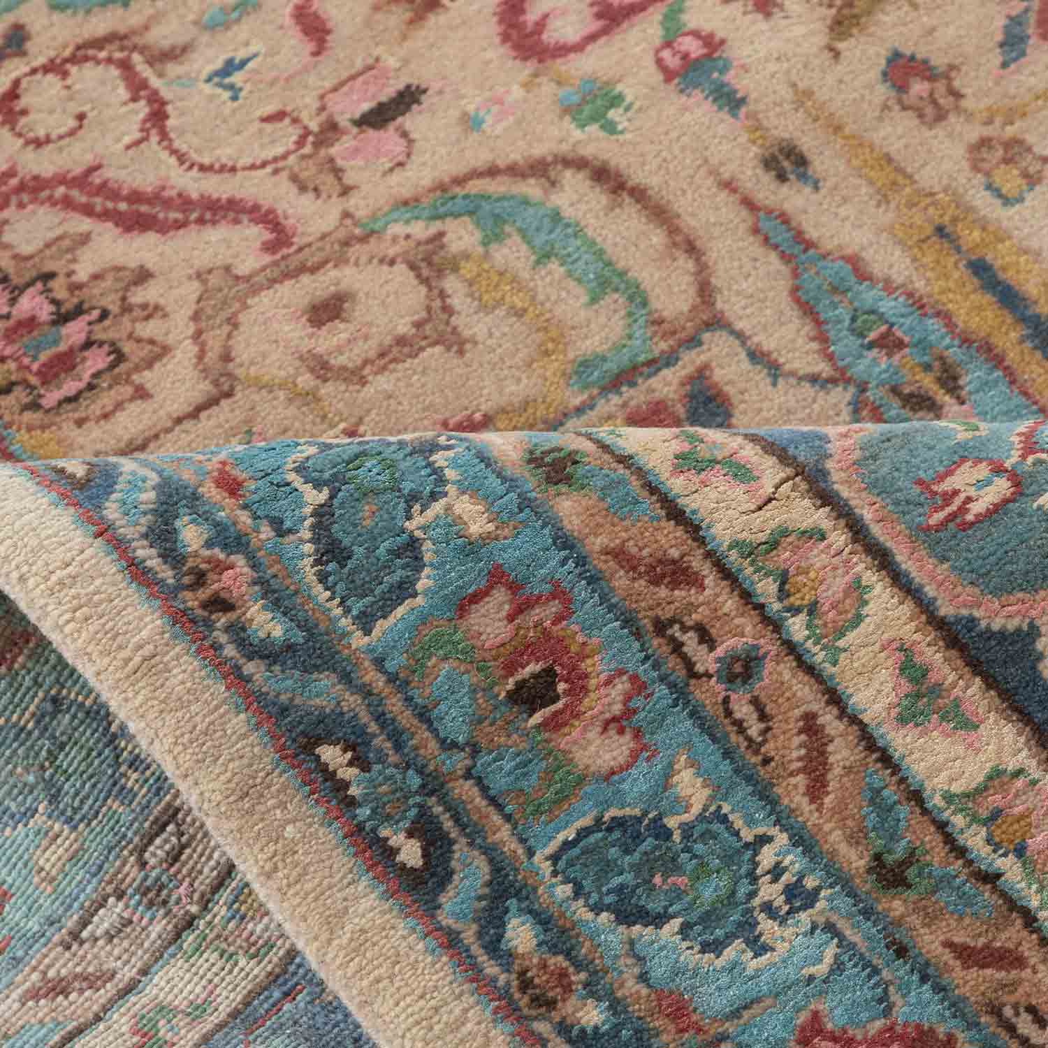 Yaman Hand Knotted Woollen And Silk Rug