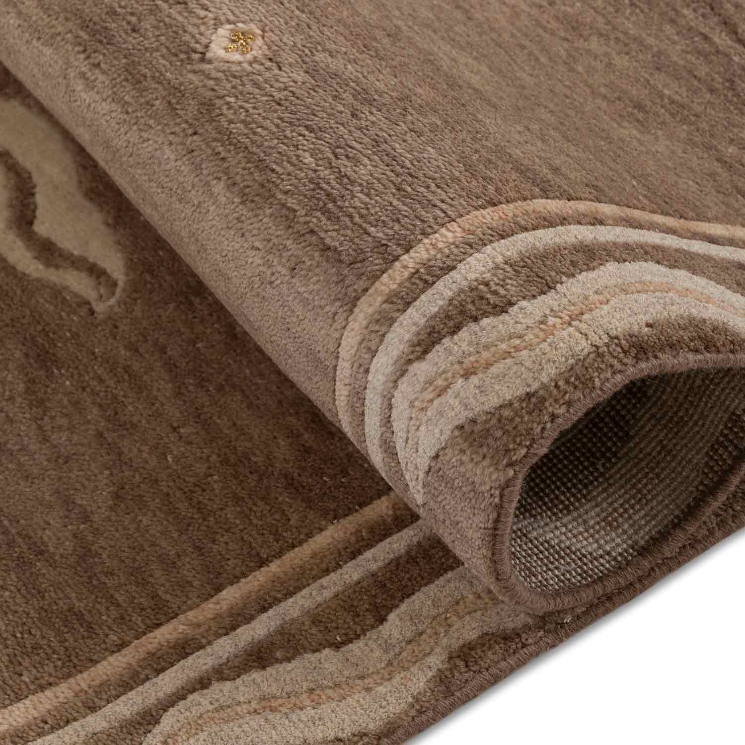 Chandmani Hand Knotted Woollen Rug