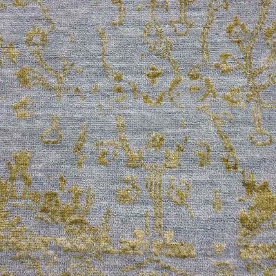 Mila Hand Knotted Woollen And Viscose Runner