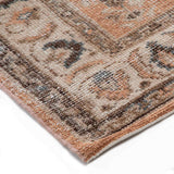 Medallion Hand Knotted Woollen And Cotton Rug