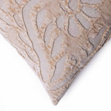 Velvetine Cutwork Velvet Lumbar Cushion Cover