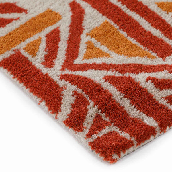 Beza Hand Tufted Woollen And Cotton Rug