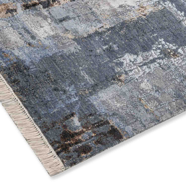 Imaarat Hand Knotted Woollen and Silk Rug
