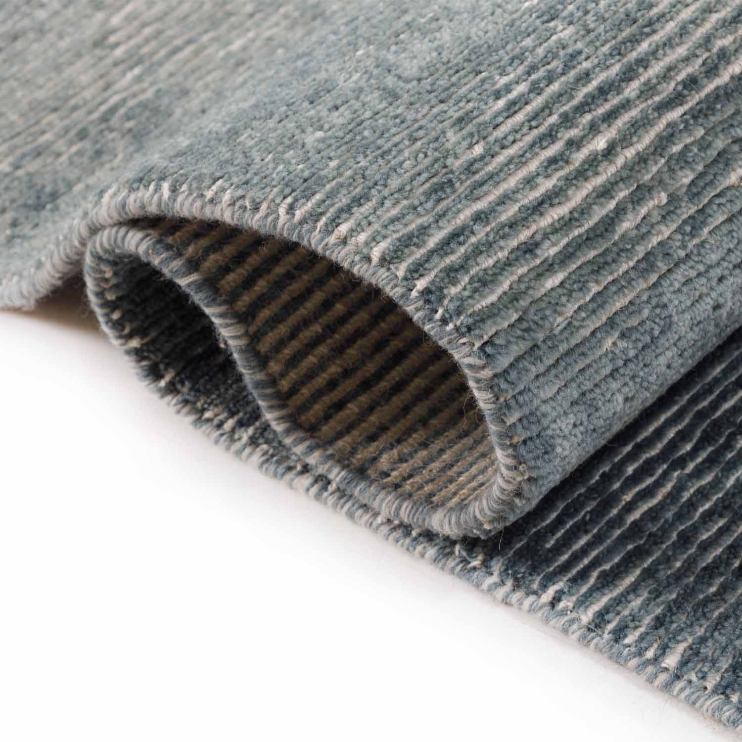 Brezza Hand Knotted Woollen And Jute Rug