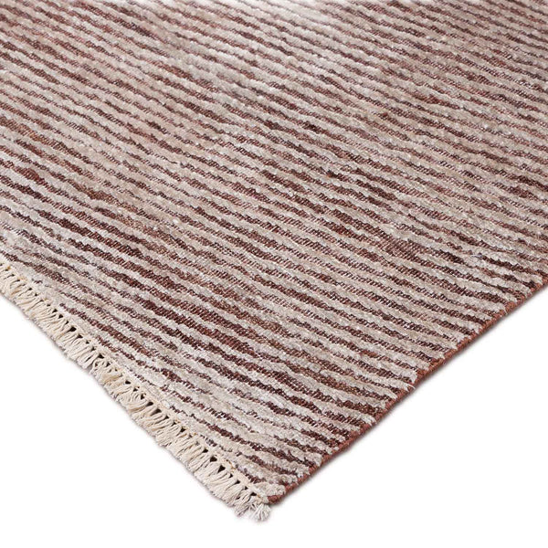 Sashiko Hand Knotted Wool And Silk Rug By Luke Irwin