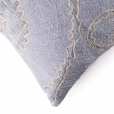 Shenai Embroidered Cotton Cushion Cover