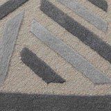 Braheem  Hand Tufted Woollen And Viscose Rug