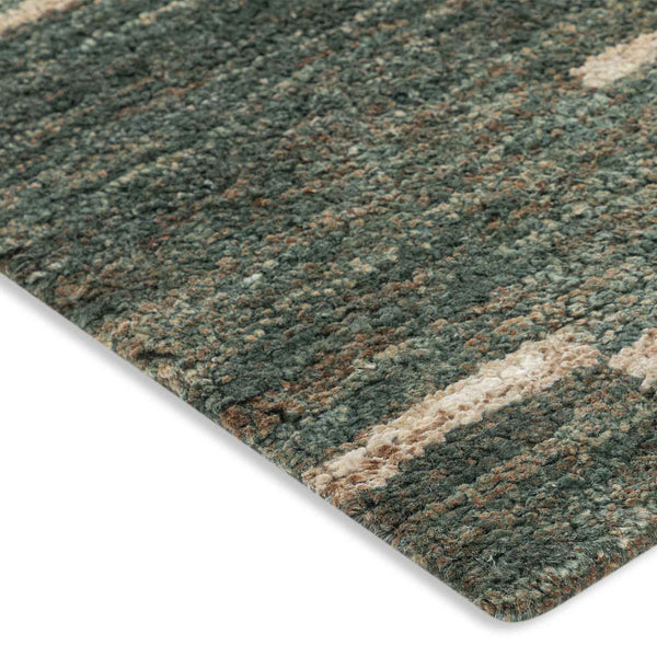 Moh Hand Knotted Jute and Cotton Runner